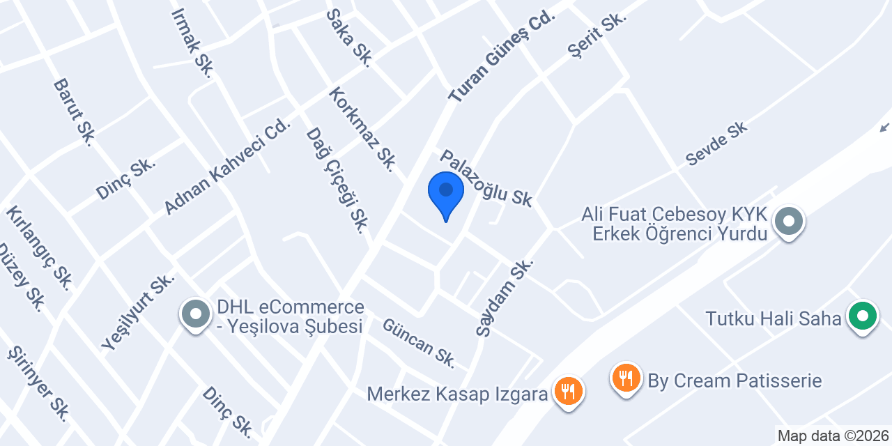 ASLAN OTO HASAR ONARIM MERKEZİ konumu