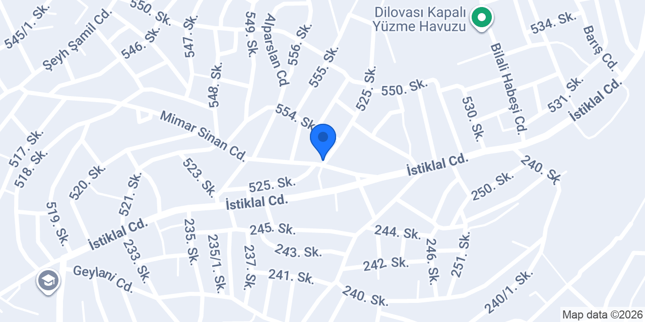 Ahmet Oto Lastik konumu