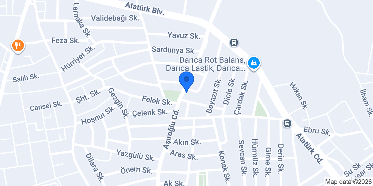 Öztürk Ticaret konumu