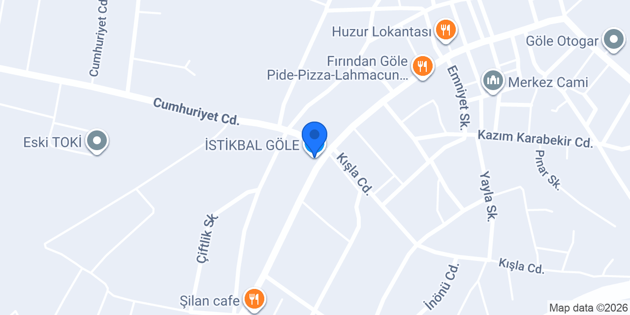 İSTİKBAL GÖLE konumu