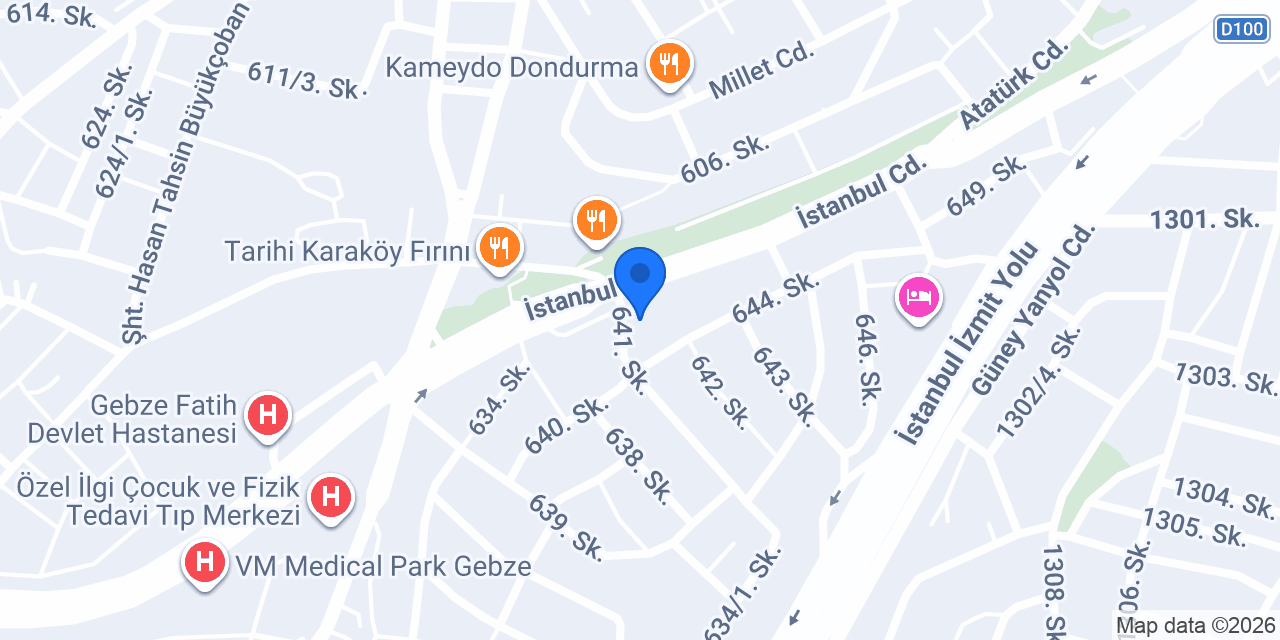 Buz Lazer konumu