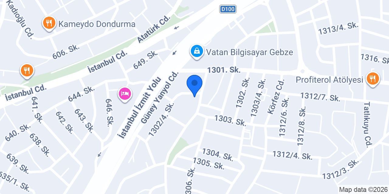 Gebze Neon konumu