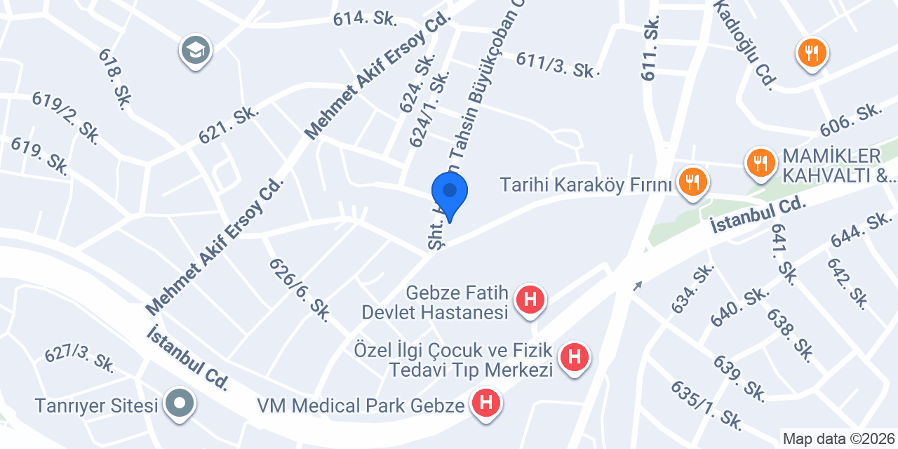 Asır Medikal konumu