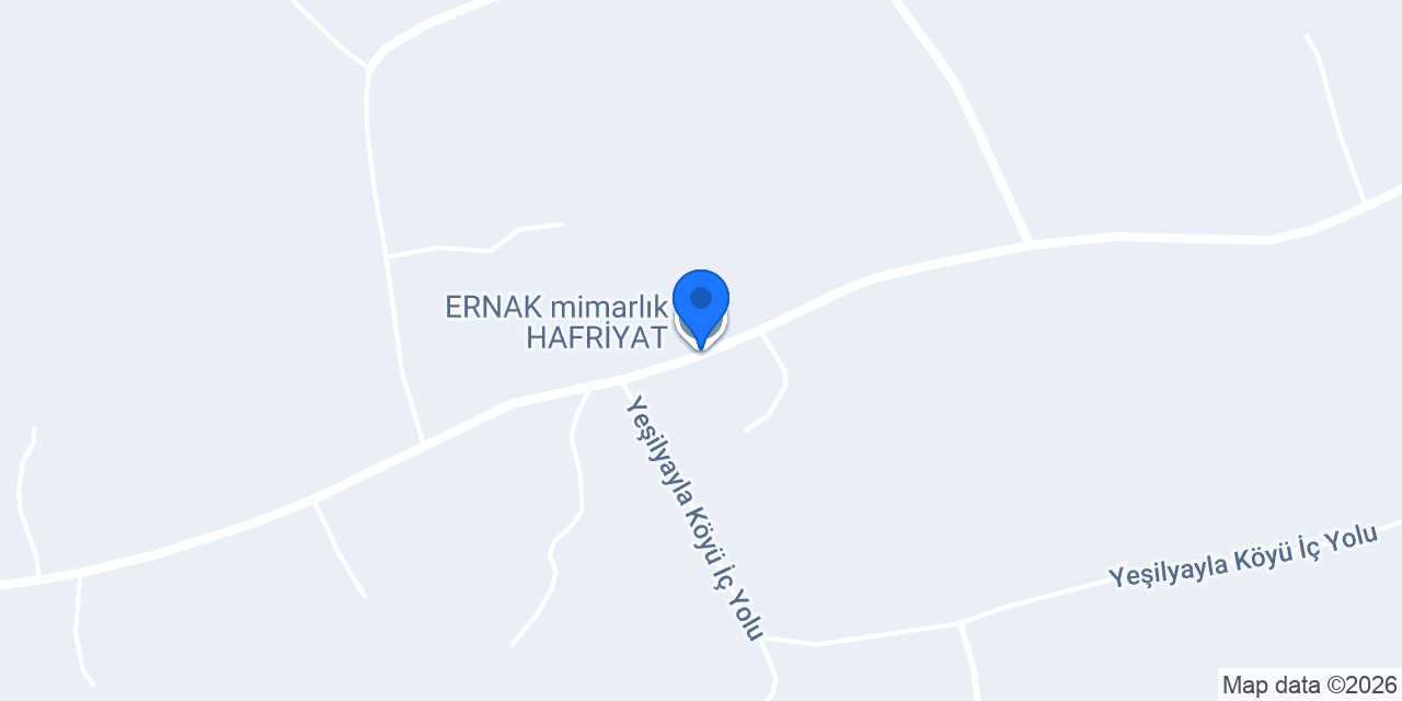 ERNAK mimarlık HAFRİYAT konumu