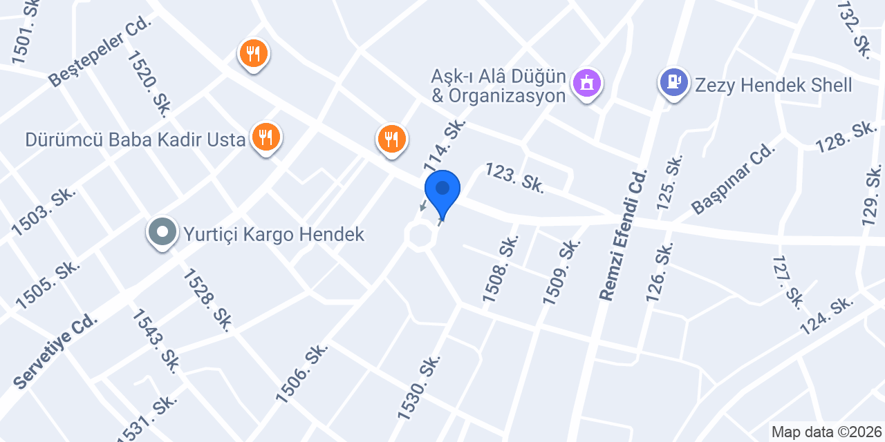 Pehlivan Baca ve Şömine Sistemleri konumu