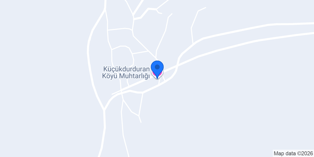 Küçükdurduran Köyü Muhtarlığı konumu