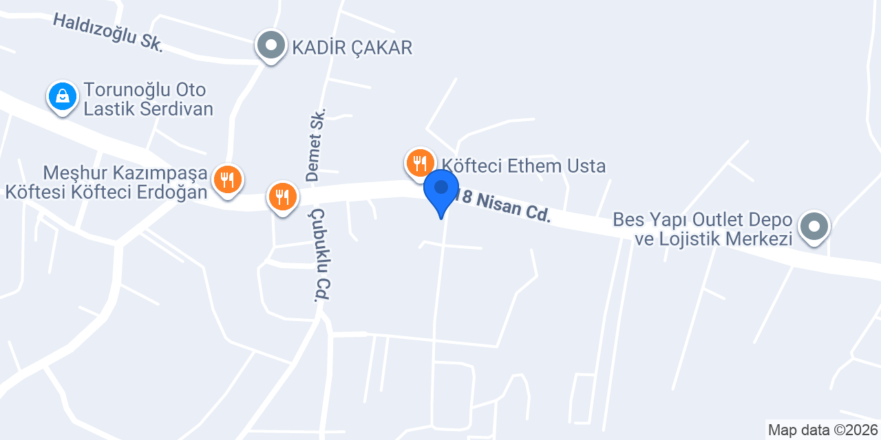 DNK OTO AKSESUAR ELEKTRİK konumu