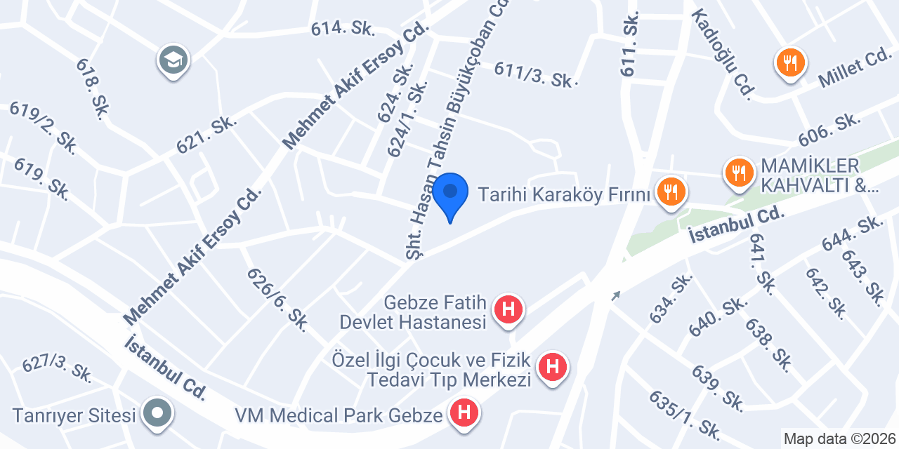 Uzm. Dr. Turan Taner Gündoğdu konumu