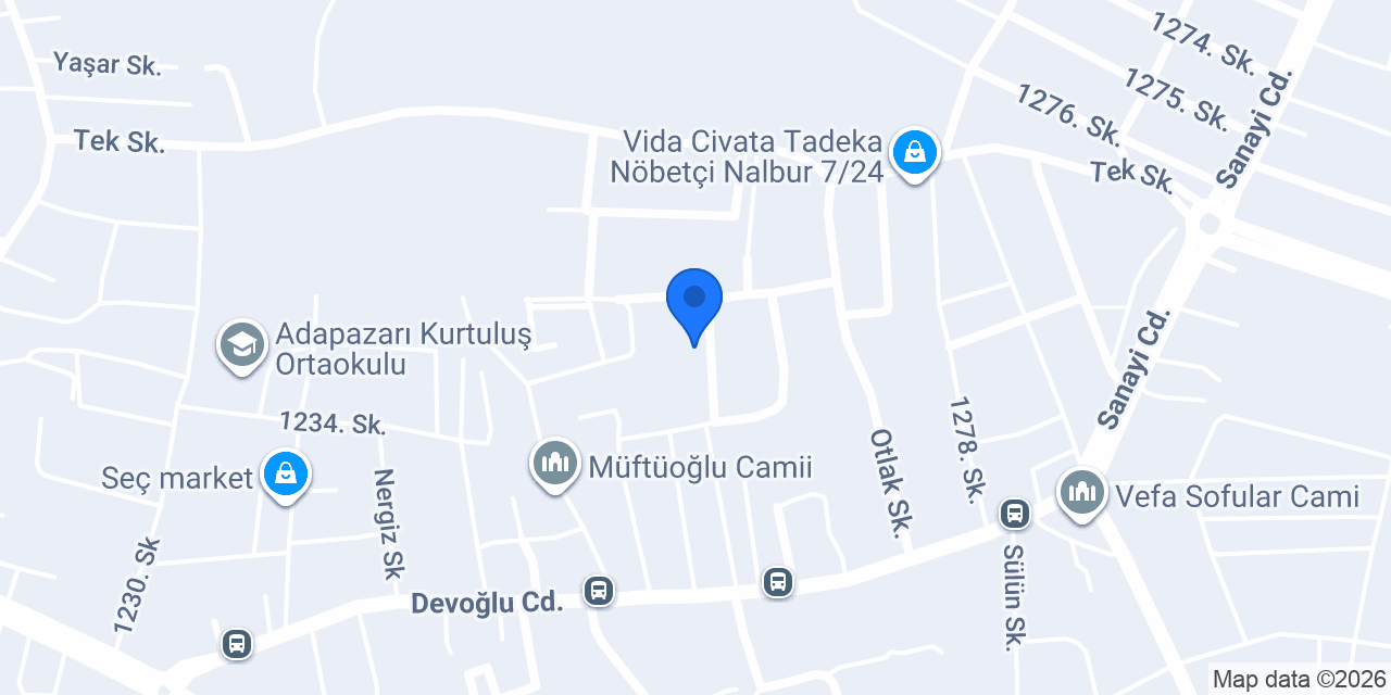 3D Atölye Çizim Merkezi konumu