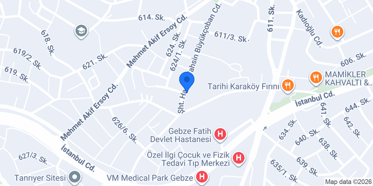 Ailem döner ve Ev yemekleri konumu