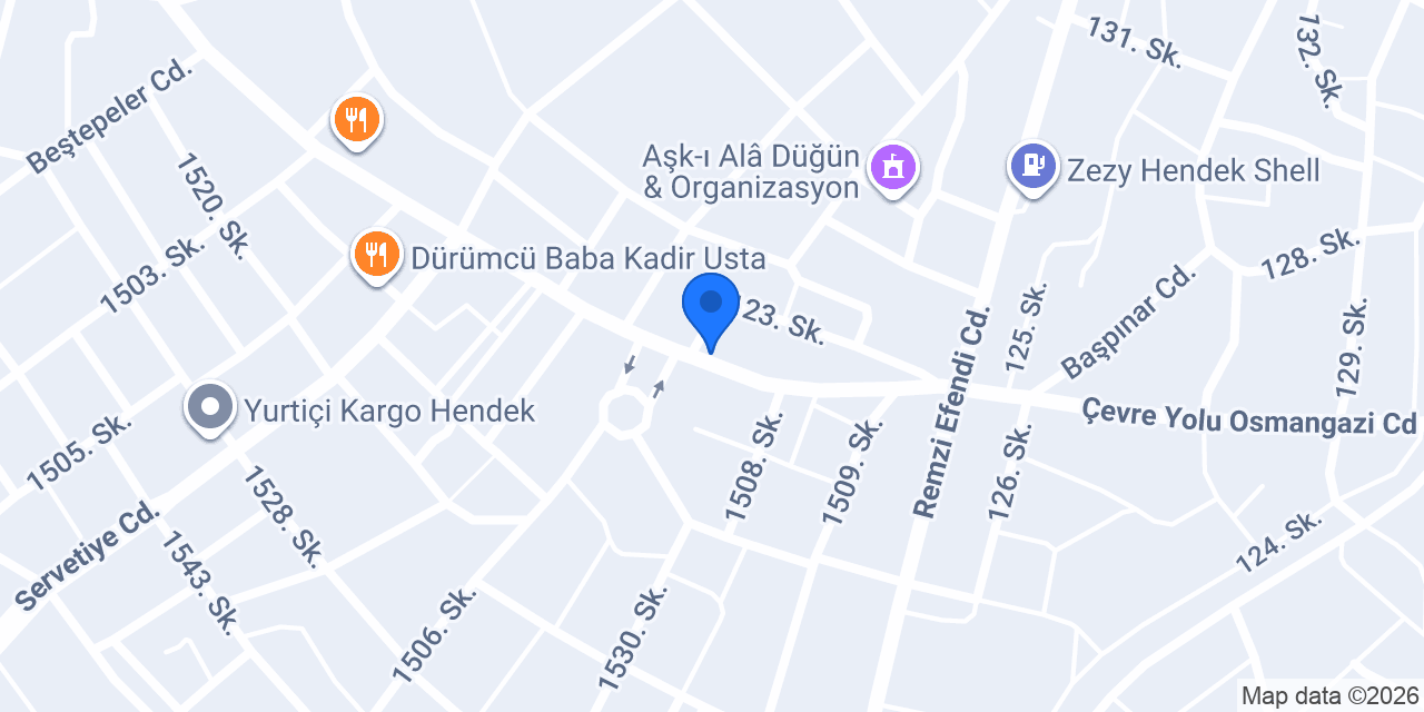 Kırlı Teknik Tesisat konumu