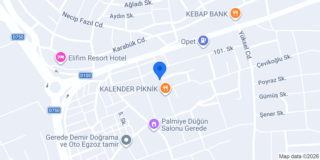 Tosunoğlu mermer konumu