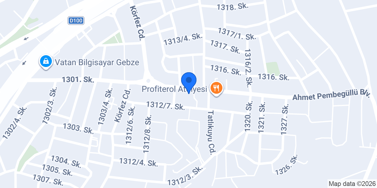 TUNT Yapı & Mimarlık konumu