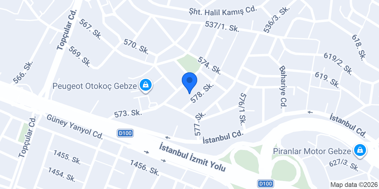 MARSU MEŞRUBAT GEBZE DEPO konumu