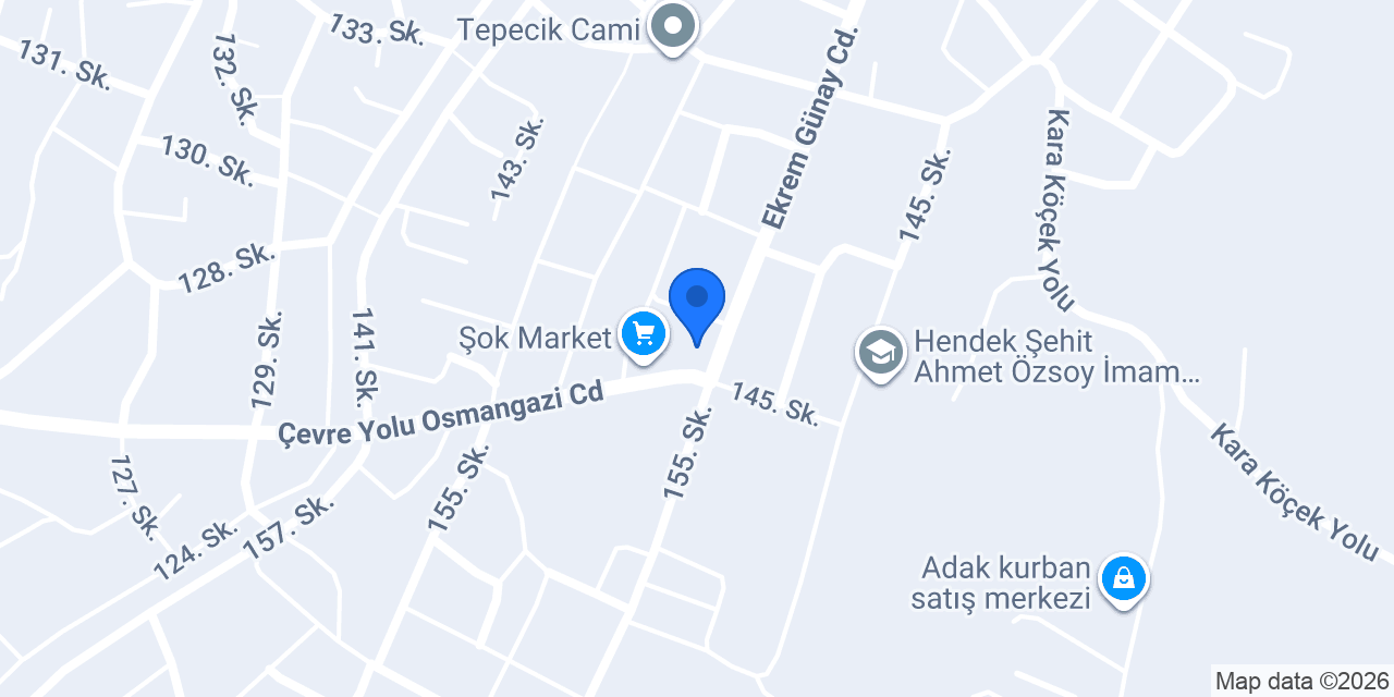 Tepecik Diş Kliniği Berkan Çakıroğlu konumu