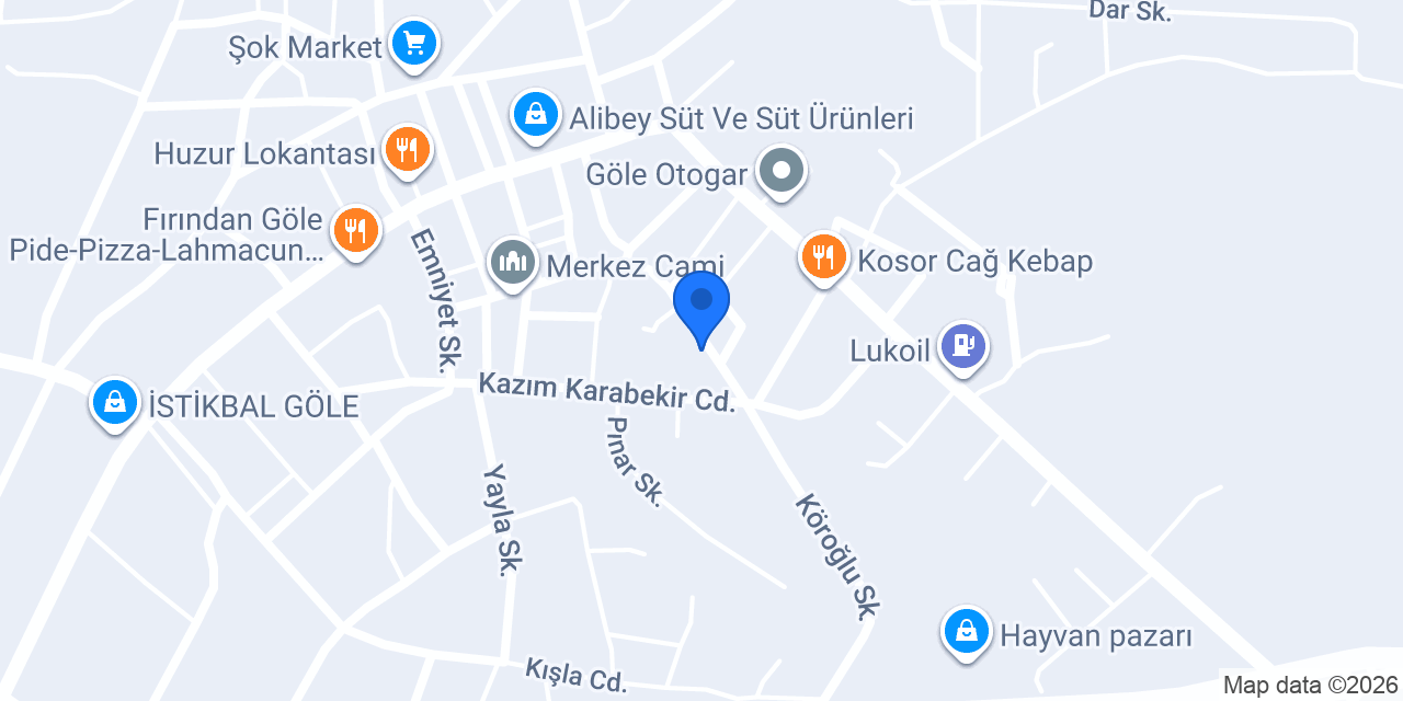 Örnek Unlu Mamülleri konumu