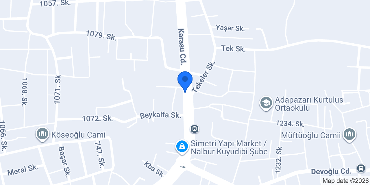 Sakarya Çit Panel - UYAR ÇİT konumu