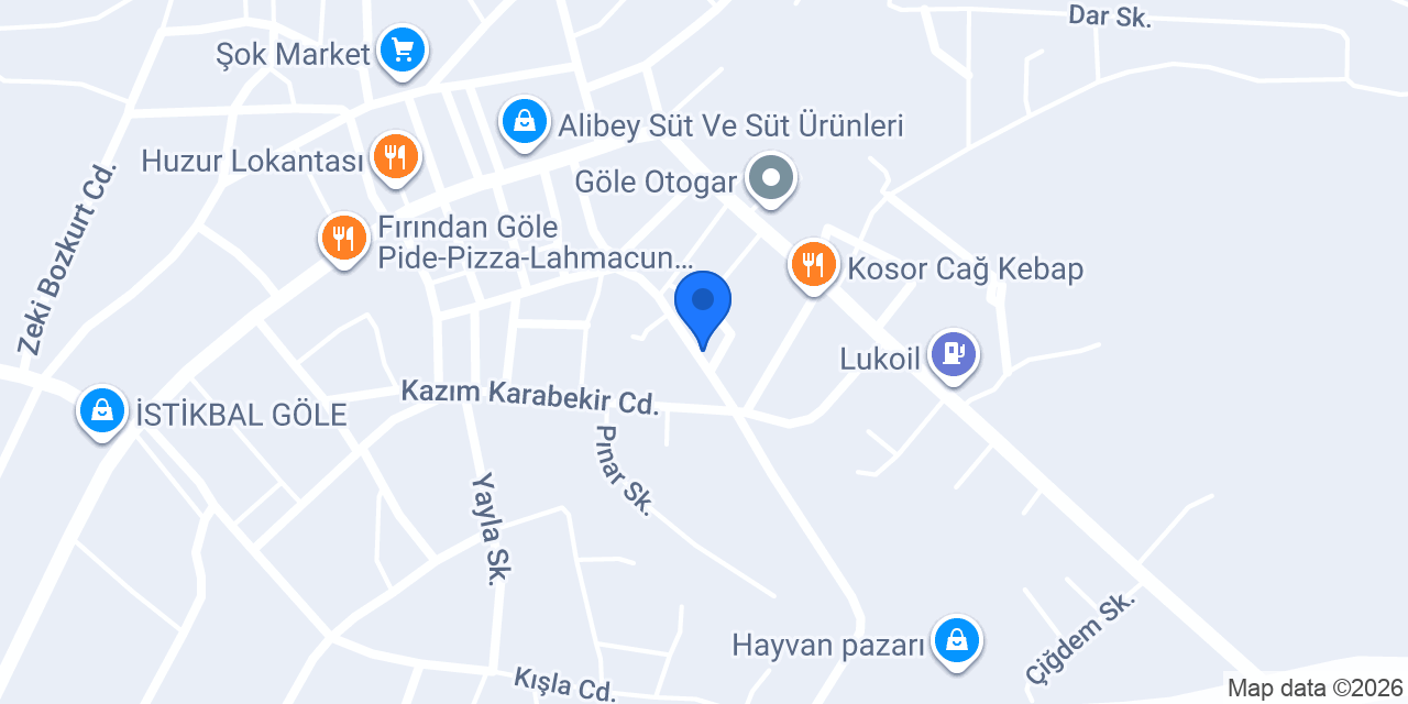 Şevketoğulları konumu