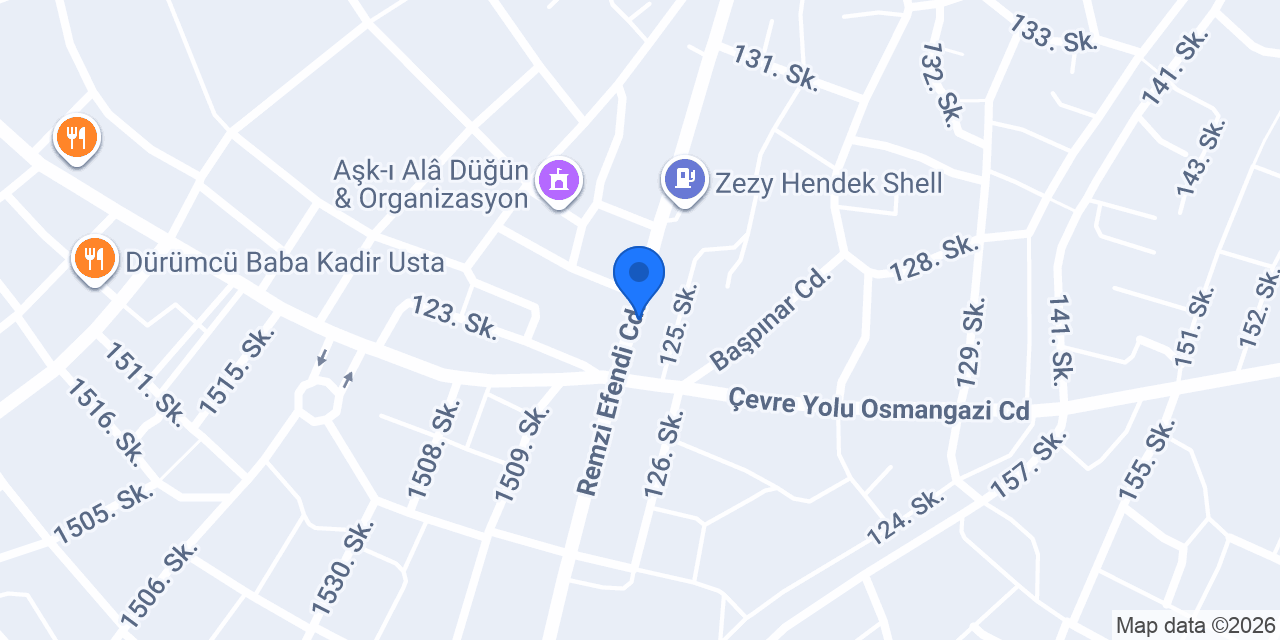 Çözüm Oto Lastik konumu