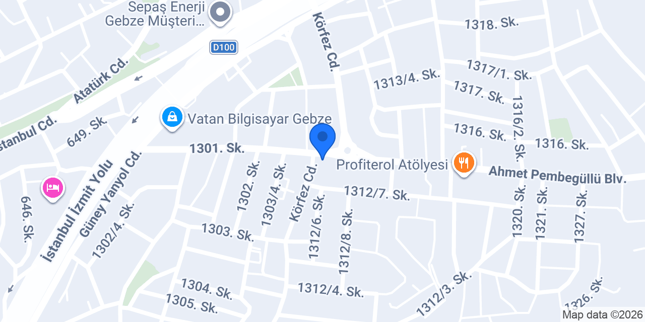 M&K Müzik Orkestra Gebze konumu