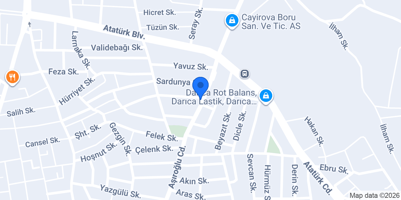 AŞIROĞLU IZGARA ÇORBA SALONU konumu