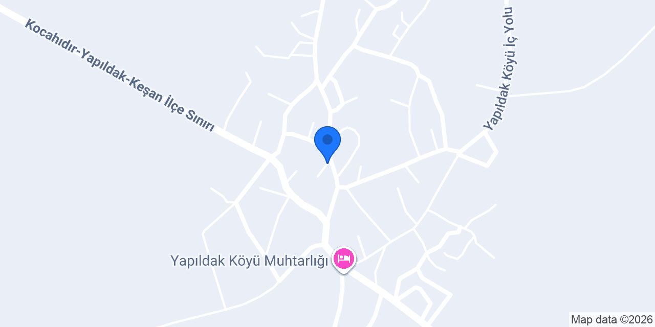 Kocahıdır İlköğretim Okulu konumu