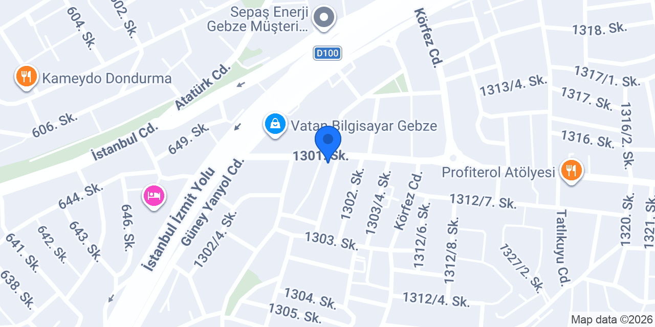 BAYAR OTO YEDEK PARÇA konumu