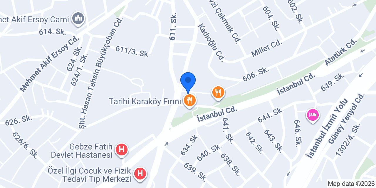 Novelty Bayan Kuaförü konumu