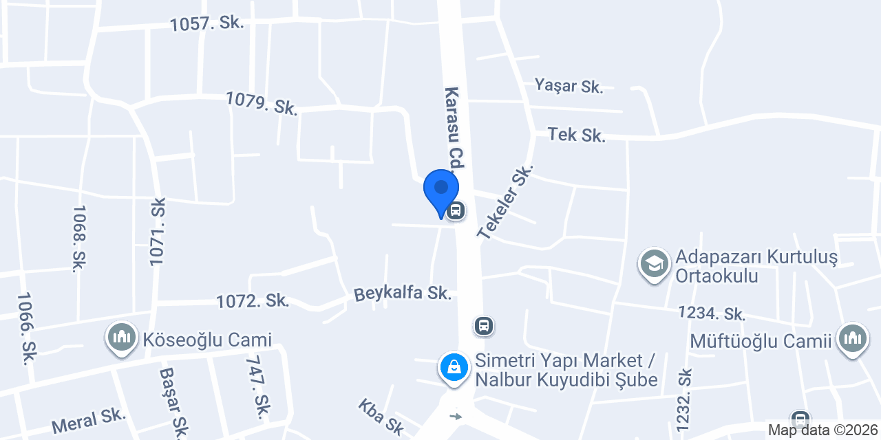 YNS OTOMOTİV konumu