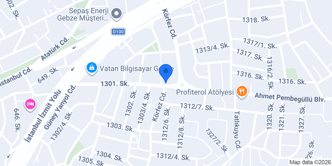 Sütlüce Kadayıf Tatlıkuyu konumu