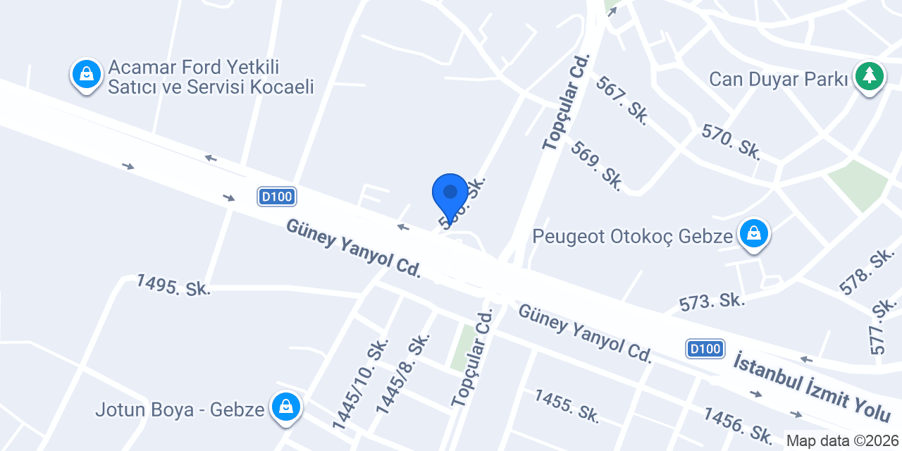 Gülhan oto kuaför konumu