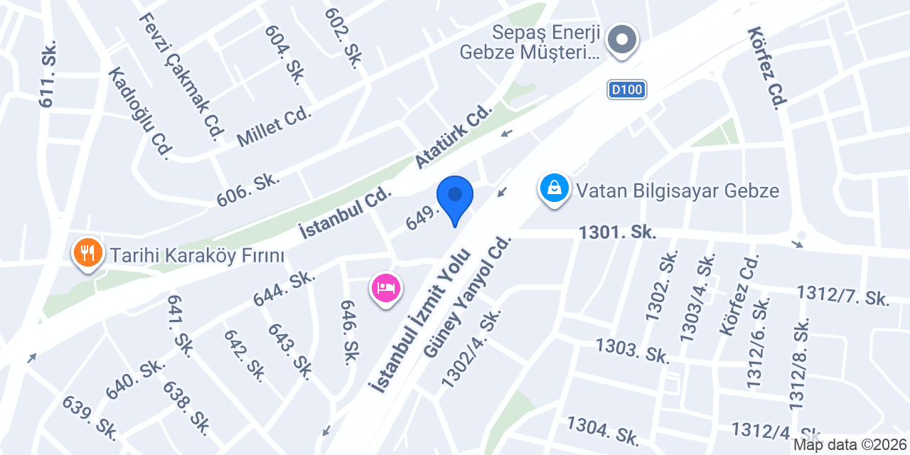 Slim Seramik ARAS GLOBAL konumu