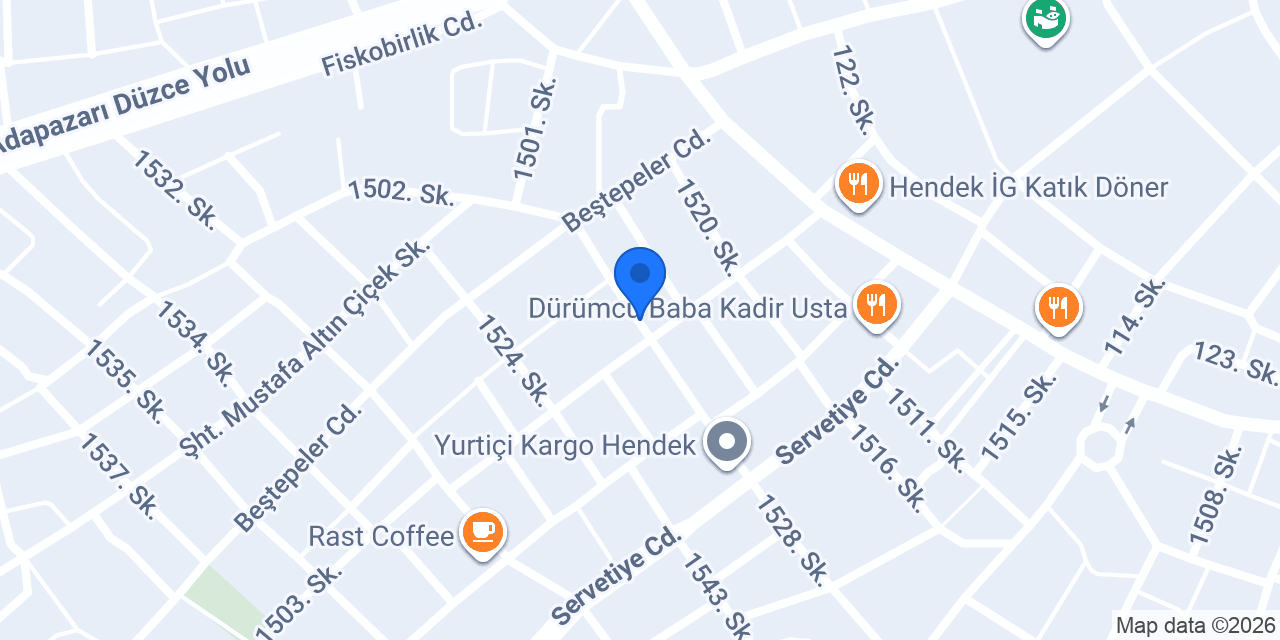 HENDEK SEFA İNŞAAT konumu