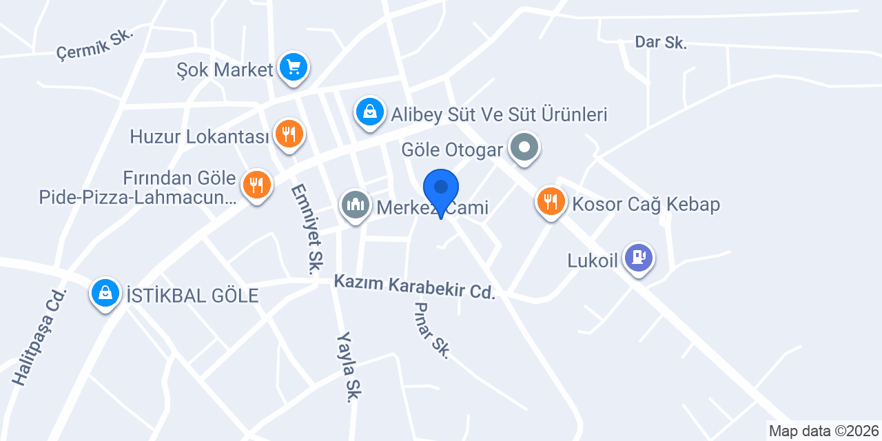 Yılmaz Ticaret konumu