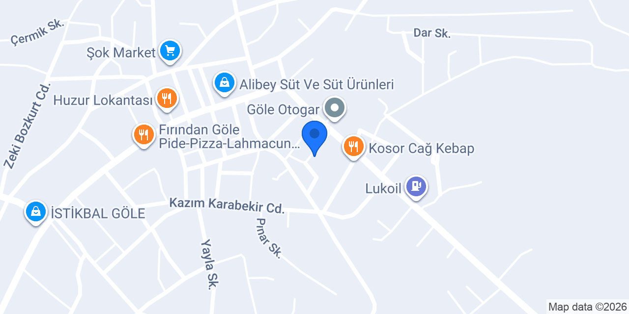 Serhat Gıda konumu