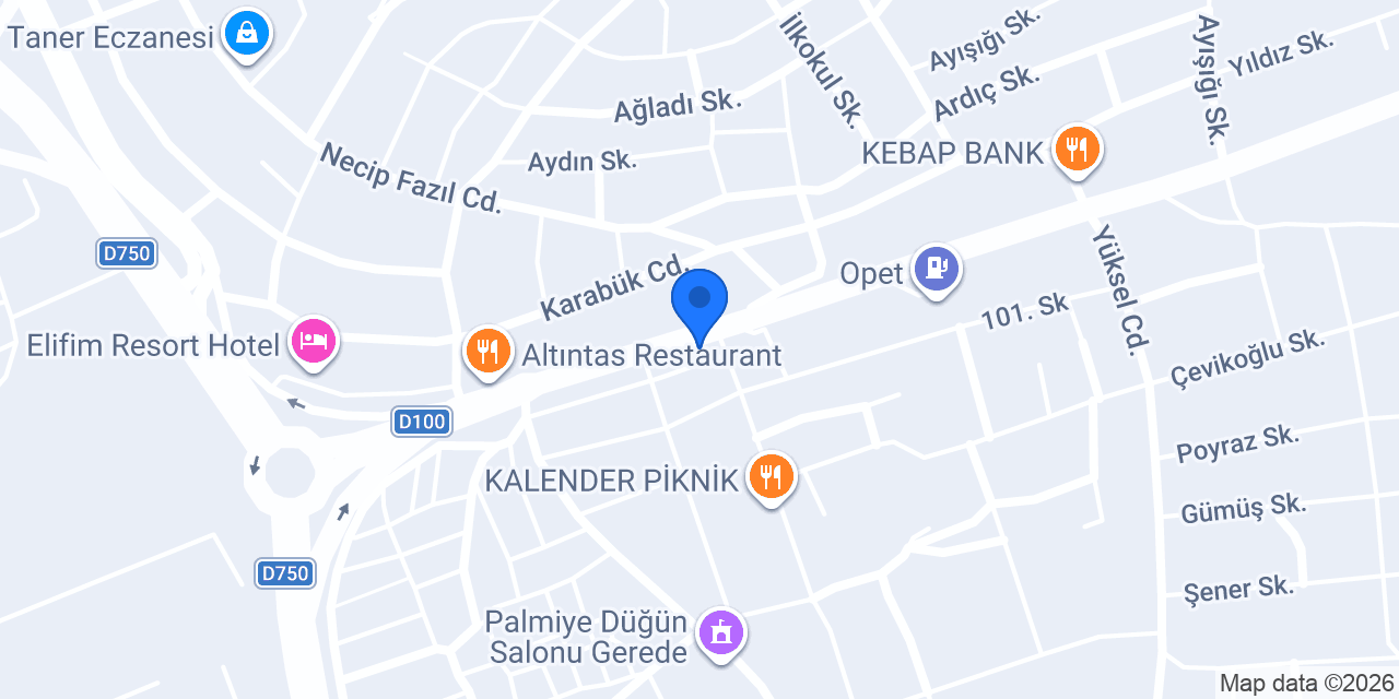 Demirer Grup YURTBAY Seramik konumu