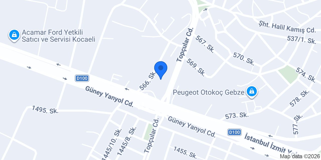 Çakır Prefabrik Proje Yapı San. Tic. Ltd. Şti konumu