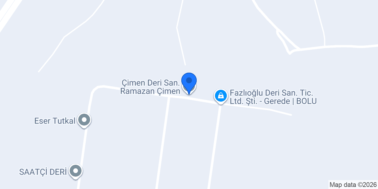 Çimen Deri San. Ramazan Çimen konumu
