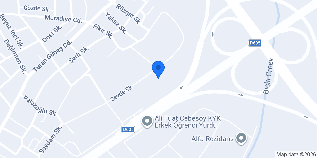 Kocaeli Güneş Okulları konumu
