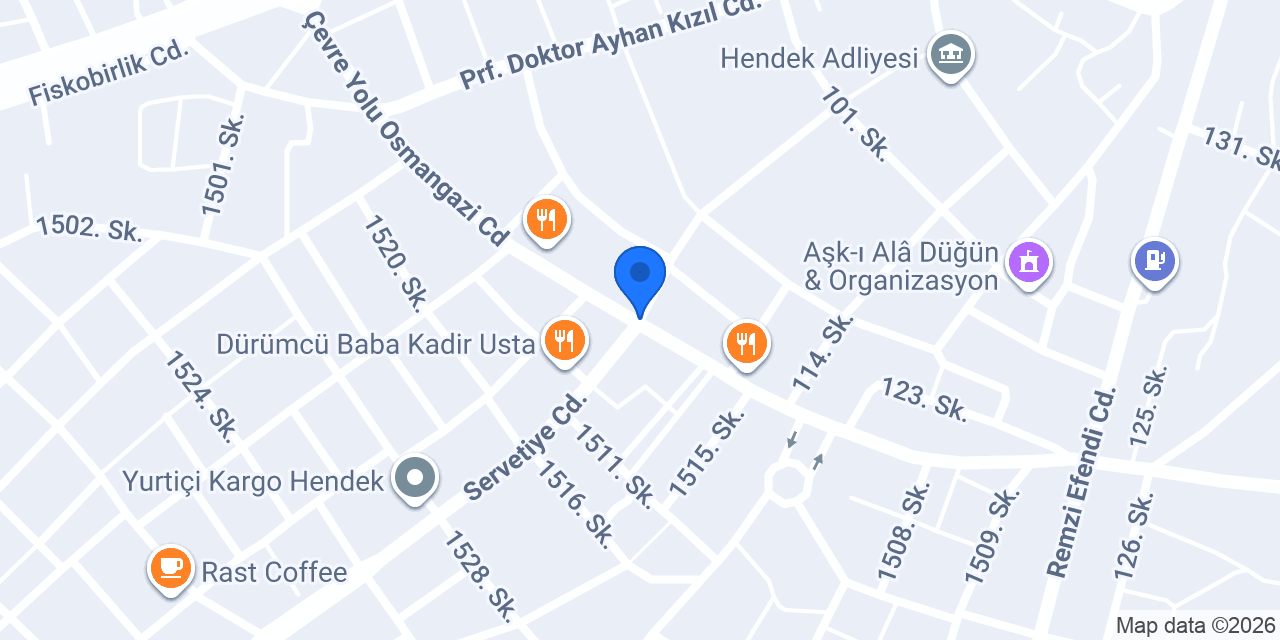 Hasır Gurme konumu