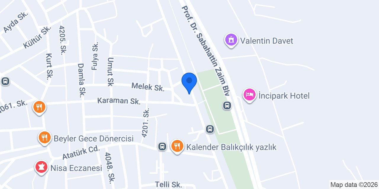 Valans Mühendislik Dış Tic. Ltd. Şti. konumu