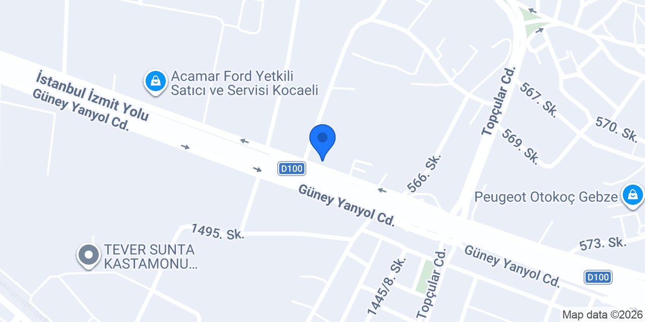 Pelargos Mimarlık konumu