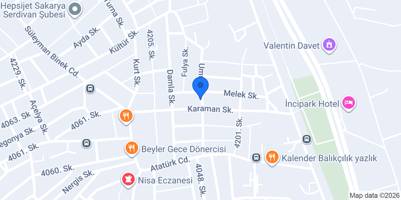 TİLBE MARKET konumu