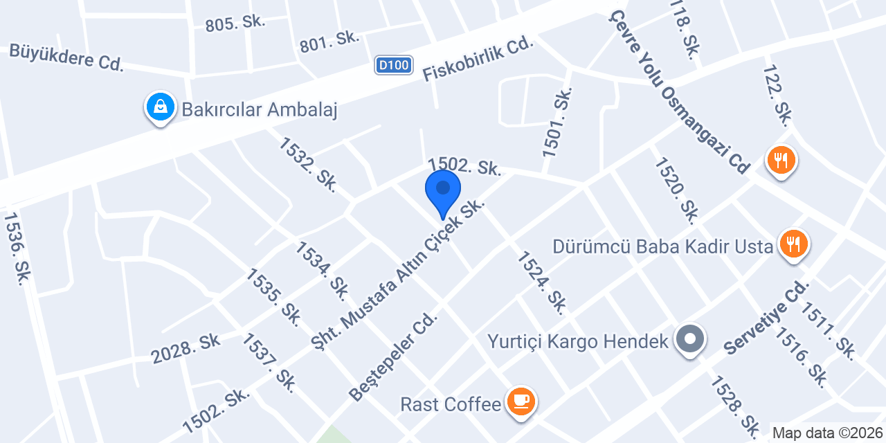 Uğur Mobilya Hendek konumu