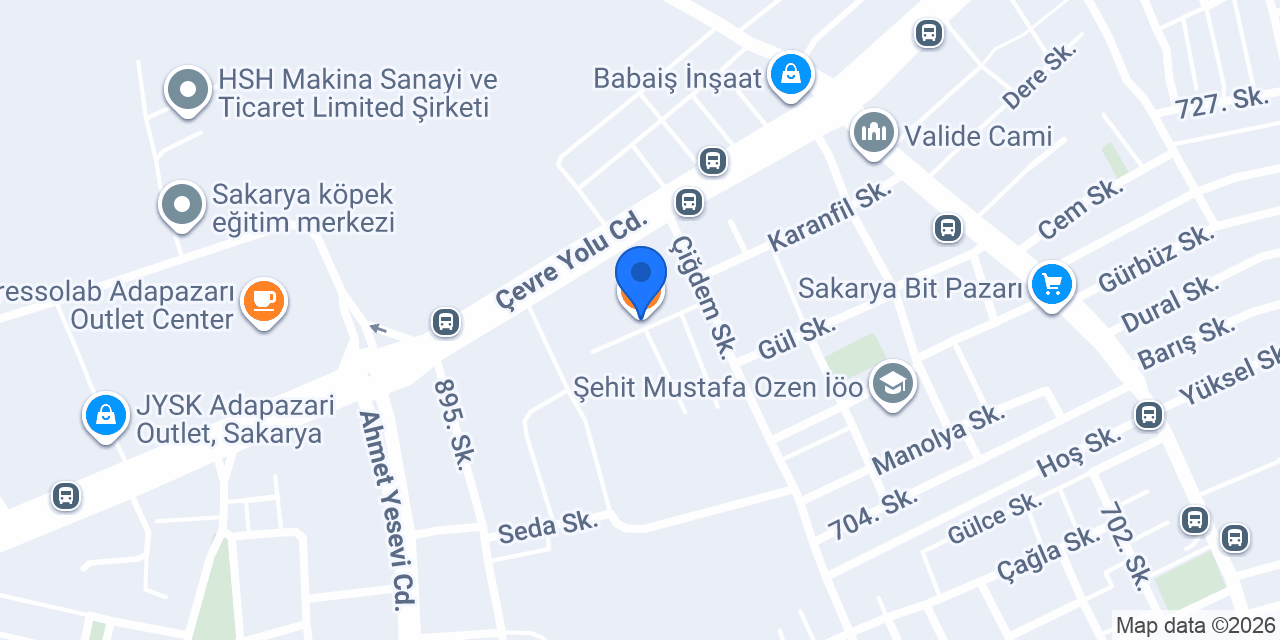 ADA KIR HUKUK AVUKAT ABDULLAH KIR konumu