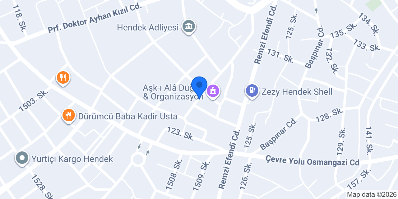Parlak Optik konumu