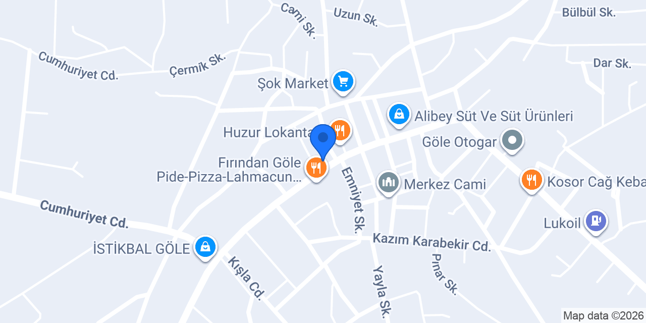 Gölem Köz Çay Evi konumu