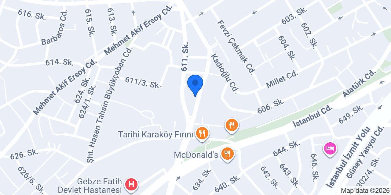 Terzi Tuğba konumu
