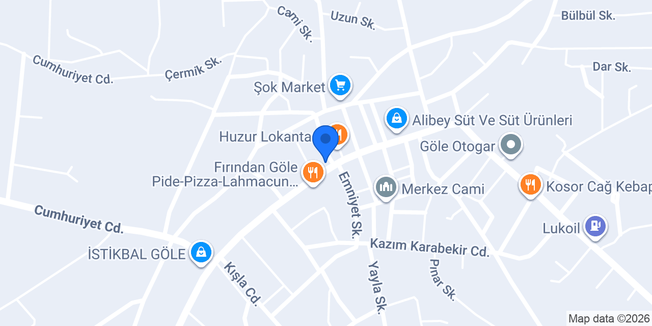 Gazioğlu Kuruyemiş & aktar konumu