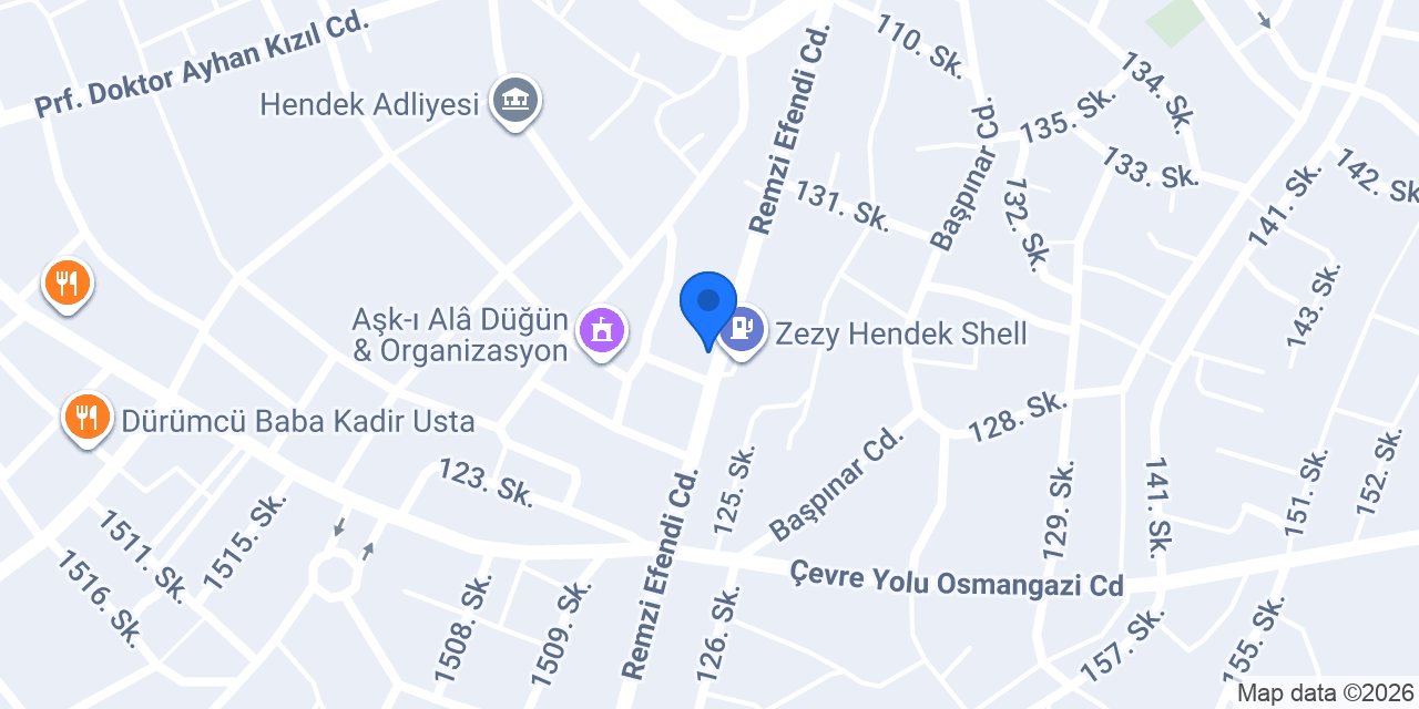 Yataş Bedding I Hendek konumu